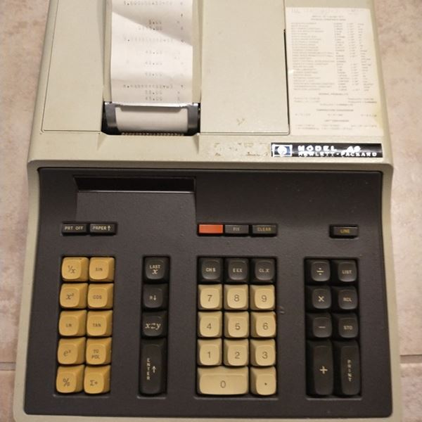 HP-46 Desktop version of the HP-45 - vintagecalc